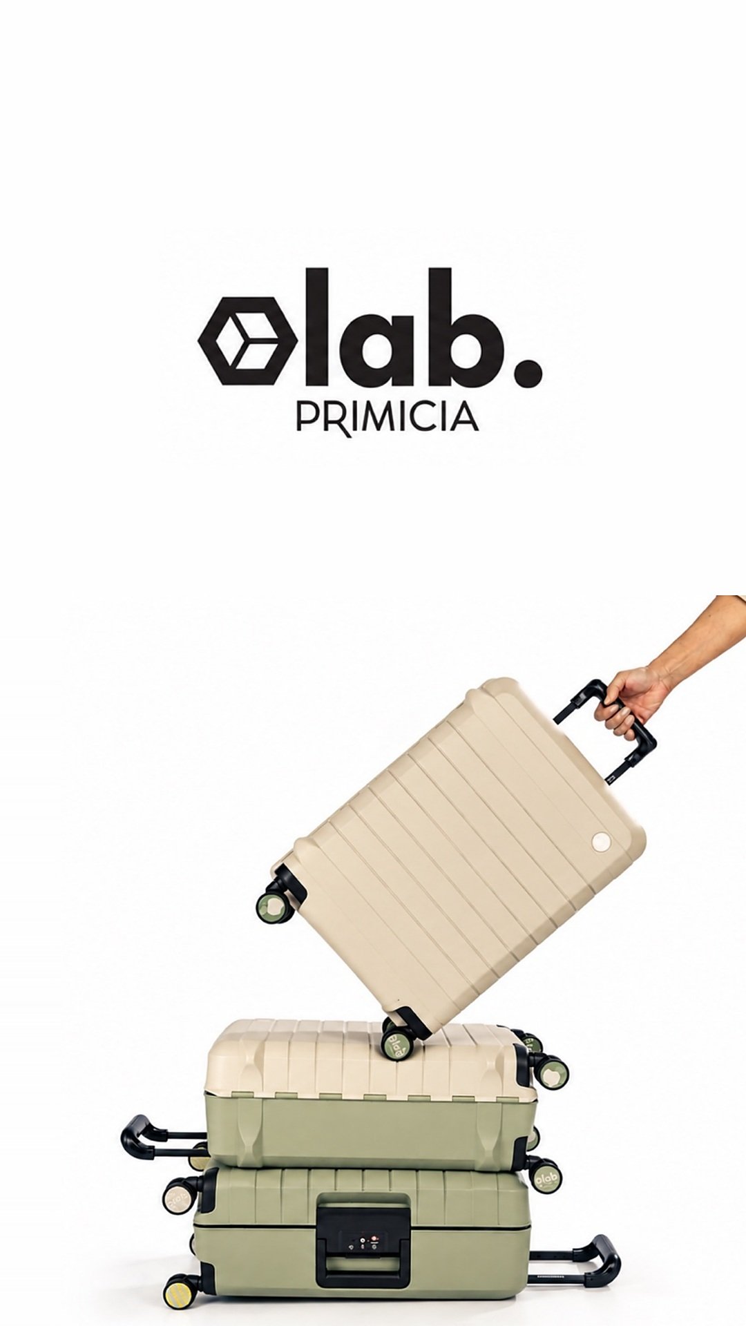 lab. Primicia, valijas apiladas